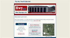 Desktop Screenshot of hwy933ministorage.com